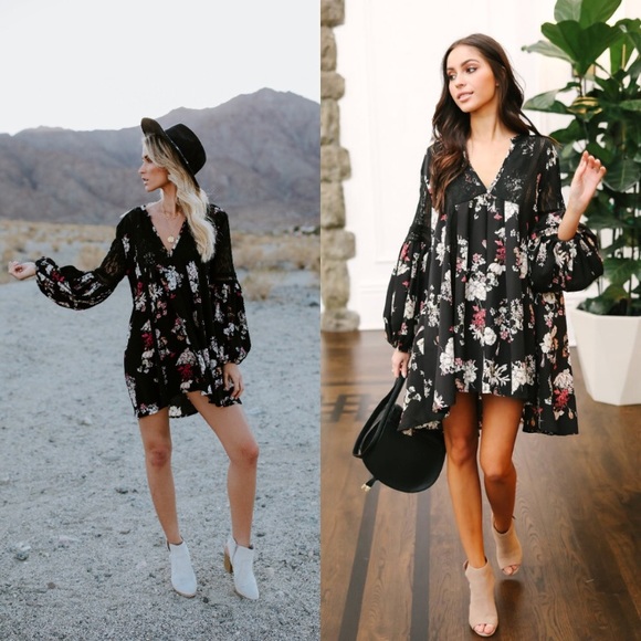 •LAST• Floral dress - Picture 2 of 2